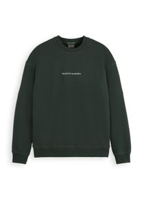 Scotch & Soda Sweatshirt SCOTCH & SODA "Sweatshirt CORE - Logo Front Chest Sweat", Herren, Gr. M, gr&uuml;n (dunkelgr&uuml;n), Obermaterial: 100% Baumwolle CO., Sweatshirts Sweatshirt