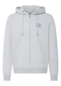 Kapuzensweatjacke Blend "Kapuzensweatjacke BHBest", Herren, Gr. 3XL, grau (stone mix), Obermaterial: 55% Polyester PES. 45% Baumwolle CO., Sweatjacken Kapuzensweatjacke