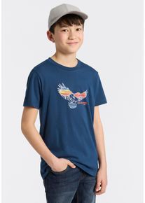 T-Shirt CMP, Jungen, Gr. 140, midnight, Obermaterial: 100% Baumwolle, Rundhals, Shirts T-Shirt, f&uuml;r Kinder