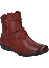 Stiefelette Josef Seibel "Naly 24, carmin", Damen, Gr. 38, rot (carmin), Obermaterial: 100% Rindsleder Leather cow., Schuhe Stiefelette