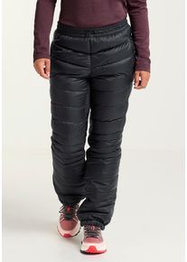 Funktionshose Jack Wolfskin "NEBELHORN DOWN PANTS W RDS", Damen, Gr. XL (46), Normalgr&ouml;&szlig;en, schwarz, Obermaterial: 100% Polyamid. F&uuml;llung: 90% Entendaune, 10% sonstige Fasern, Hosen Funktionshose
