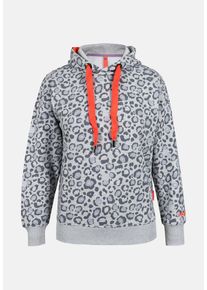 Kapuzenpullover SALZHAUT "Hoodie WEEK", Damen, Gr. XS, grau (grau melange), Obermaterial: 60% Baumwolle CO. 40% Polyester PES., Pullover Kapuzenpullover