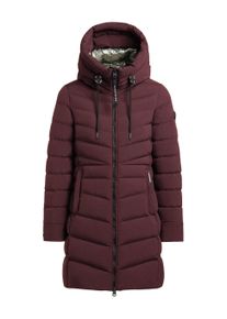 Steppmantel Khujo "Steppmantel Tuhani5", Damen, Gr. L, rot (moscato rot), Obermaterial: 100% Polyester PES. Obermaterial: Futter: 100% Nylon NY. 100% Polyester PES., M&auml;ntel Steppmantel