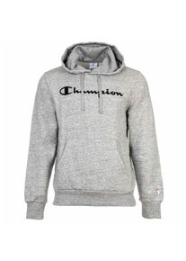 Sweatshirt Champion "Sweatshirt Hooded Sweatshirt Heavy Soft", Herren, Gr. L, grau (hellgrau), Obermaterial: 55% Baumwolle CO. 45% Polyester PES., Sweatshirts Sweatshirt