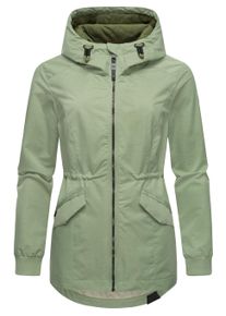 Outdoorjacke Ragwear "&Uuml;bergangsjacke Dowey Tech", Damen, Gr. L, gr&uuml;n (dusty gr&uuml;n), Obermaterial: 100% Polyester PES. Obermaterial: Futter: 100% Polyester PES., Jacken Outdoorjacke