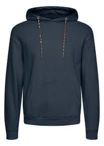 Longpullover Blend "Sweatshirtkapuzenpul BHAvebury", Herren, Gr. S, blau (marineblaus), Obermaterial: 100% Baumwolle CO., Sweatshirts Longpullover