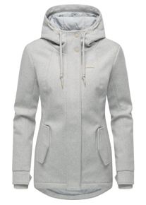 Winterjacke Ragwear "&Uuml;bergangsjacke Monadde Felt YOUMODO", Damen, Gr. XXL, schwarz (ash), Obermaterial: 100% Polyester PES. Obermaterial: Futter: 100% Polyester PES. 100% Polyester PES., Jacken Winterjacke