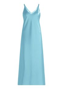 Abendkleid Vera Mont "Abendkleid mit breiten Tr&auml;gern", Damen, Gr. 34, EURO, blau (soft sky), Obermaterial: 100% Polyester PES., Kleider Abendkleid