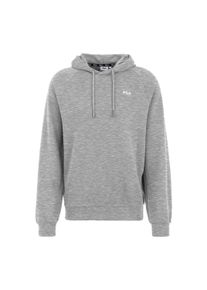 Sweatshirt Fila "Sweatshirt BRAIVES raglan hoody", Herren, Gr. M, grau, Obermaterial: 80% Baumwolle CO. 20% Polyester PES., Sweatshirts Sweatshirt