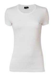 T-Shirt Emporio Armani "T-Shirt 1er Pack", Damen, Gr. M, wei&szlig;, Obermaterial: 95% Baumwolle CO. 5% Elasthan EL., Shirts T-Shirt