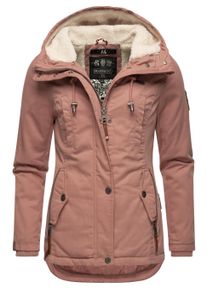 Winterjacke Marikoo "Winterjacke Bikoo", Damen, Gr. S, rot (terracotta), Obermaterial: 100% Baumwolle CO. Obermaterial: Futter: 100% Polyester PES. 100% Polyester PES., Jacken Winterjacke