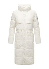 Wintermantel Navahoo "Steppmantel Der Wahnsinn 14", Damen, Gr. 3XL, wei&szlig; (sanftes wei&szlig;), Obermaterial: 100% Polyester Pol. recyc.. Obermaterial: Futter: 100% Polyester PES. 100% Polyester Pol. recyc.., M&auml;ntel Wintermantel