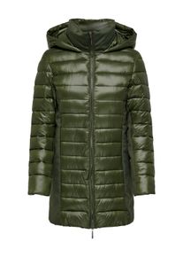 Steppmantel Only "ONLNEWSOPHIE MIX PUFFER CC OTW", Damen, Gr. S (36), gr&uuml;n (deep depths), Steppware, Obermaterial: 100% Nylon, unifarben, M&auml;ntel Steppmantel
