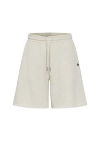 Sweatshorts oxmo "Sweatshorts OXHope", Damen, Gr. XXL, N-Gr, beige (oatmeal melange), Obermaterial: 55% Polyester PES. 45% Baumwolle CO., Hosen Sweatshorts