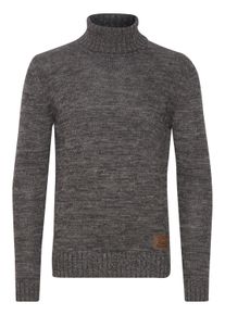 !Solid Rollkragenpullover SOLID "Rollkragenpullover SDPhilaremo", Herren, Gr. S, grau (dunkelgrau), Obermaterial: 100% Baumwolle CO., Pullover Rollkragenpullover