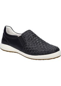 Slipper Josef Seibel "Caren 72, schwarz", Damen, Gr. 36, schwarz, Obermaterial: 100% Rindsleder Leather cow., Schuhe Slipper