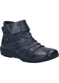 Stiefelette Josef Seibel "Charlotte 14, ocean", Damen, Gr. 39, blau (ocean), Obermaterial: 100% Rindsleder Leather cow., Schuhe Stiefelette