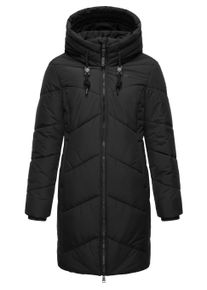 Steppmantel Ragwear "Steppmantel Novista", Damen, Gr. M, schwarz, Obermaterial: 100% Polyester PES. Obermaterial: Futter: 100% Polyester PES. 100% Polyester PES., M&auml;ntel Steppmantel