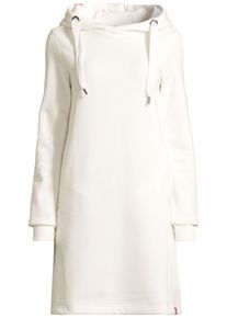 Midikleid SALZHAUT "Knielanges Kleid (Midi) M&Ouml;&Ouml;V KLEID", Damen, Gr. XL, EURO, wei&szlig; (sanftes wei&szlig;), Obermaterial: 65% Baumwolle CO. 35% Polyester PES., Kleider Midikleid