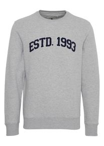 Longpullover Blend "Sweatshirt BHBillie", Damen, Gr. L, grau (stone mix), Obermaterial: 60% Baumwolle CO. 40% Polyester PES., Pullover Longpullover