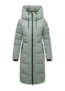 Steppmantel Navahoo "Steppmantel Schokokuss XIV", Damen, Gr. L, gr&uuml;n (smokey mint), Obermaterial: 92% Nylon NY. 8% Elasthan EL. Obermaterial: Futter: 100% Polyester PES. 100% Polyester PES., M&auml;ntel Steppmantel
