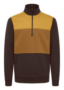 Troyer Blend "Troyer BHBlechen", Herren, Gr. S, braun (java), Obermaterial: 60% Baumwolle CO. 40% Polyester PES., Pullover Troyer
