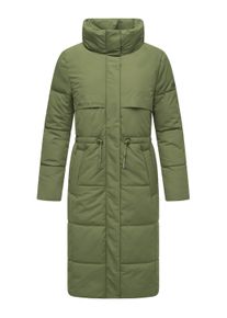 Wintermantel Navahoo "Steppmantel Der Wahnsinn 14", Damen, Gr. M, gr&uuml;n (pine olive), Obermaterial: 100% Polyester Pol. recyc.. Obermaterial: Futter: 100% Polyester PES. 100% Polyester Pol. recyc.., M&auml;ntel Wintermantel