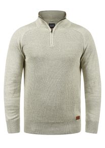 Troyer Blend "Troyer BHGrandolf", Herren, Gr. S, grau (stone mix), Obermaterial: 100% Baumwolle CO., Pullover Troyer