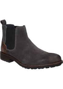 Stiefelette Josef Seibel "Jasper 50, asphalt-kombi", Herren, Gr. 40, grau (asphalt, kombi), Obermaterial: 100% Rindsleder Leather cow., Schuhe Stiefelette