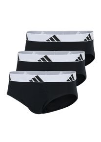 Slip adidas originals "Slip 3er Pack", Herren, Gr. L, bunt (schwarz, wei&szlig;), Obermaterial: 95% Baumwolle CO. 5% Elasthan EL., Unterhosen Slip