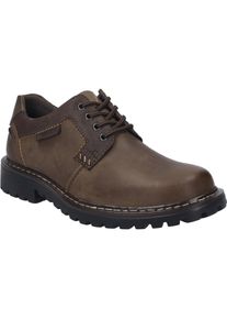 Schn&uuml;rschuh Josef Seibel "Chance 08, moro", Herren, Gr. 46, braun (moro), Obermaterial: 100% Rindsleder Leather cow., Schuhe Schn&uuml;rschuh