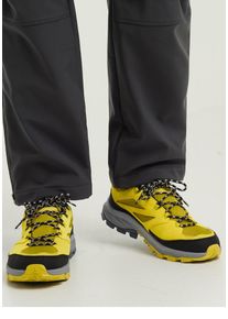 Wanderschuh Jack Wolfskin "CYROX TEXAPORE LOW M", Herren, Gr. UK 6,5 - EU 40, Normalschaft, hotmustard, Obermaterial: Leder. Futter: Textilmaterial, Schuhe Wanderschuh