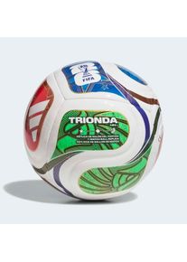 Fu&szlig;ball adidas Performance "FIFA -WELTMEISTERSCHAFT 26&trade; TRIONDA MINI+" Gr. 1,5, wei&szlig;, royal blau, solar blau, power rot, B&auml;lle, Kinder, 1,5, 0,4 g, Fu&szlig;ball, WM, B:22,3cm H:17,3cm T:22cm