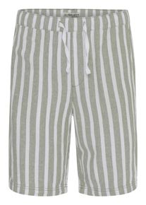 Shorts 11 Project "Shorts PROeshi", Herren, Gr. XXL, N-Gr, gr&uuml;n (vetiver), Obermaterial: 58% Leinen LI. 42% Viskose CV., Hosen Shorts