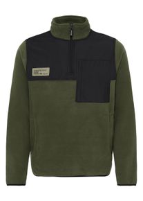 Fleecejacke Blend "Fleecejacke BHMasi Troyer", Herren, Gr. XL, gr&uuml;n (forest night), Obermaterial: 100% Polyester PES., Jacken Fleecejacke