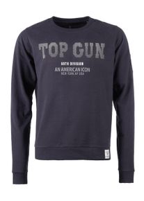 Sweatshirt Top Gun "Sweater TG20213007", Herren, Gr. 3XL, blau (navy), Obermaterial: 100% Baumwolle CO., Sweatshirts Sweatshirt