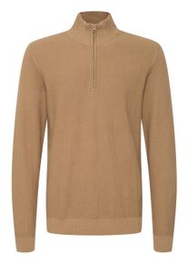 Troyer Blend "Troyer BHPullover", Herren, Gr. XXXL, braun (otter), Feinstrick, Obermaterial: 100% Baumwolle CO., unifarben, normal, Pullover Troyer