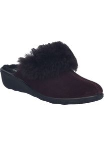 Hausschuh Josef Seibel "Avignon 306, aubergine", Damen, Gr. 42, lila (aubergine), Obermaterial: 100% Lammfell LF., Schuhe Hausschuh