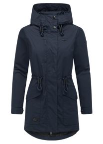 Parka Ragwear "Outdoorjacke Alysa", Damen, Gr. XXL, blau (navy25), Obermaterial: 100% Polyester PES. Obermaterial: Futter: 100% Polyester PES., Jacken Parka