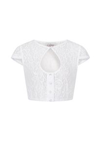 N&uuml;bler Dirndlbluse N&Uuml;BLER "Dirndlbluse kurzarm Tara", Damen, Gr. 32, wei&szlig;, Obermaterial: 90% Polyamid PA. 10% Elasthan EL., Blusen Dirndlbluse