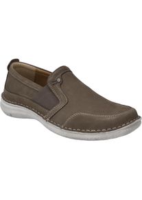 Slipper Josef Seibel "Anvers 71, vulcano", Herren, Gr. 41, grau (vulcano), Obermaterial: 100% Rindsleder Leather cow., Schuhe Slipper