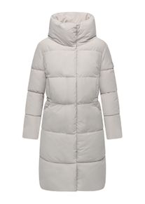 Wintermantel Navahoo "Wintermantel Wolkenkuss 14", Damen, Gr. 3XL, grau (bone), Obermaterial: 100% Polyester PES. Obermaterial: Futter: 100% Polyester PES. 100% Polyester PES., M&auml;ntel Wintermantel