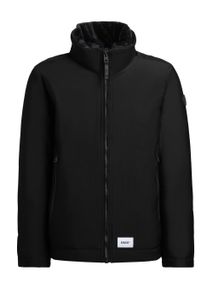 Outdoorjacke Khujo "Outdoorjacke Huey", Damen, Gr. M, schwarz, Obermaterial: 83% Polyester PES. 17% Elasthan EL. Obermaterial: Futter: 100% Nylon NY. 100% Polyester PES., Jacken Outdoorjacke