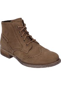 Stiefelette Josef Seibel "Sienna 15, brasil", Damen, Gr. 38, braun (brasil), Obermaterial: 100% Rindsleder Leather cow., Schuhe Stiefelette