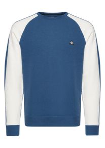 Rundhalspullover Blend "Rundhalspullover BHNeville", Herren, Gr. XL, blau (ensign blau), Obermaterial: 80% Baumwolle CO. 20% Polyester PES., Sweatshirts Rundhalspullover