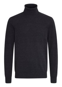 Rollkragenpullover Blend "Rollkragenpullover BHPullover", Herren, Gr. L, grau (charcoal mix), Obermaterial: 100% Baumwolle CO., unifarben, normal, Pullover Rollkragenpullover