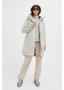 Winterjacke North Bend "Wintermantel NBMalika W W-PRO 8.000 mit wasserdichter Beschichtung", Damen, Gr. 46, beige (oatmeal), Obermaterial: 100% Polyester PES., Jacken Winterjacke