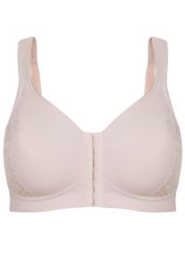 Entlastungs-BH SuSa "Vorderverschluss BH London", Damen, Gr. 90, Cup C, beige (sand), Stoff, Obermaterial: 77% Polyamid PA. 23% Elasthan EL., BHs Entlastungs-BH