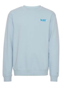 !Solid Longpullover SOLID "Sweatshirt SDEmanuel", Herren, Gr. L, blau (dream blau), Obermaterial: 100% Baumwolle CO., Sweatshirts Longpullover