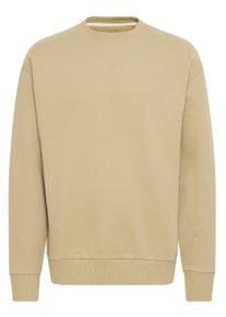 Rundhalspullover Blend "Rundhalspullover BHCopper", Herren, Gr. XL, beige (cornstalk), Obermaterial: 50% Baumwolle CO. 50% Polyester PES., Pullover Rundhalspullover